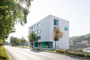 Außenaufnahme des Gebäudes BFZ in Marktredwitz von Architekt Kuchenreuther