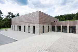 Architekturfotografie des Exertitienhauses der Architekten Brückner + Brückner