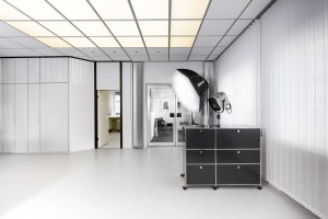 Eingangsbereich des Studios Feigfotodesign