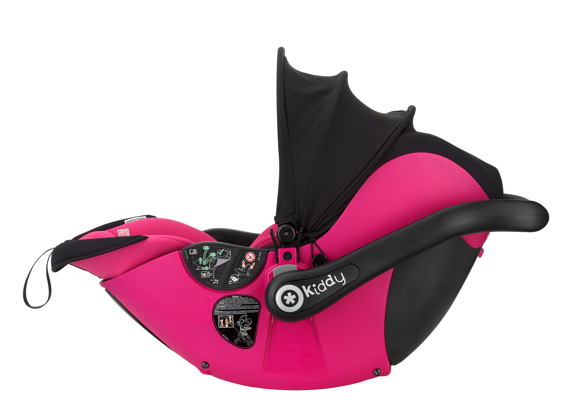 Produktfreisteller Kindersitz pink kiddy. Feigefotodesign