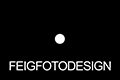 Logo FEIGFOTODESIGN schwarz weiß. Feigefotodesign