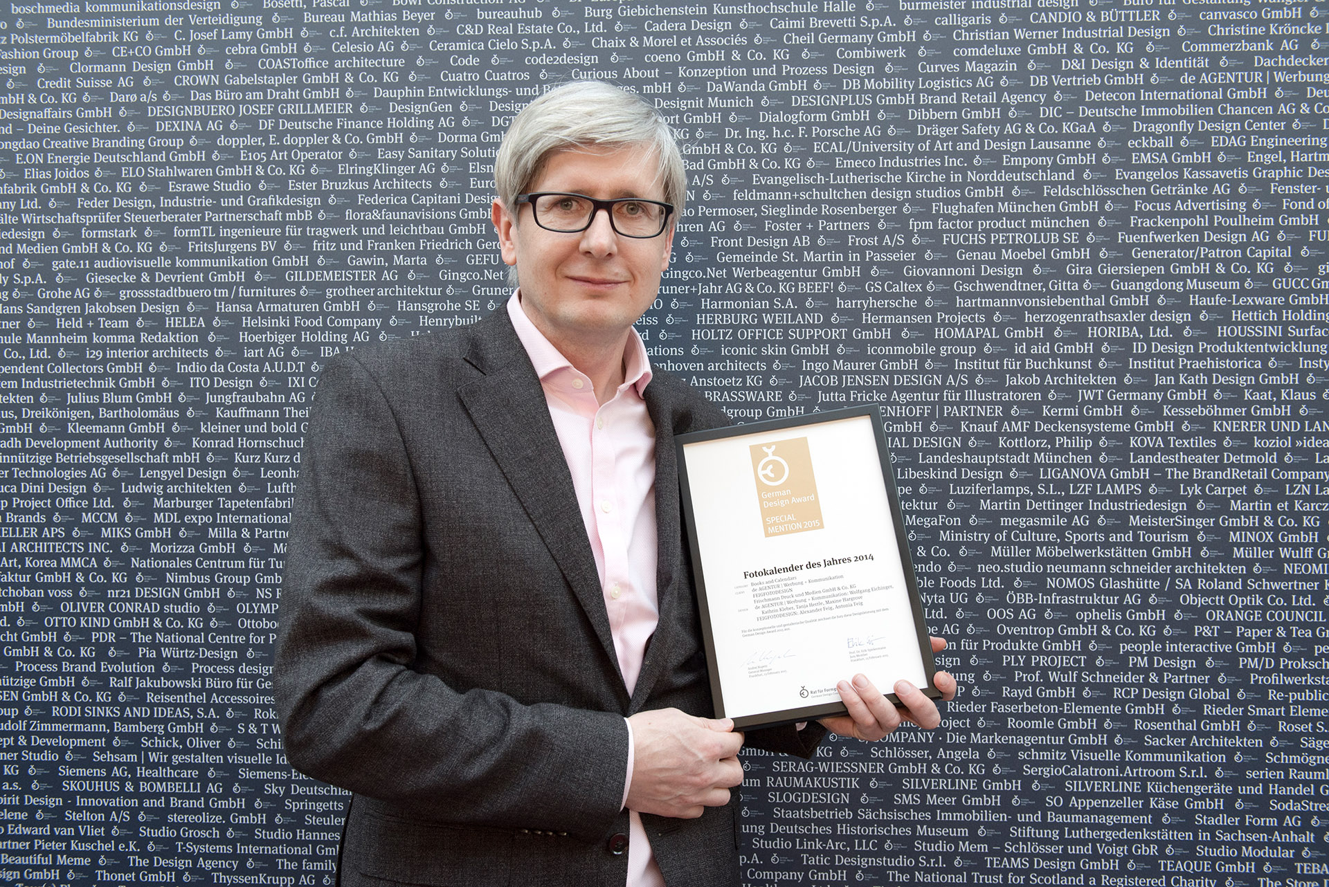 Fotograf Alexander Feig mit German Design Award 2015 in der Kategorie Special Mention